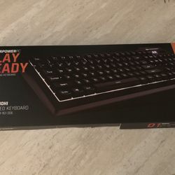 CyberPower PC Play Ready Wired Gaming Keyboard