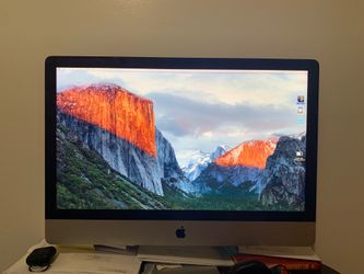 2015 27” Mac desktop Retina display