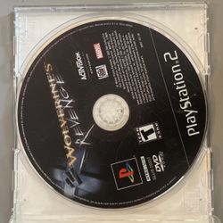 Wolverines Revenge X-men Ps2