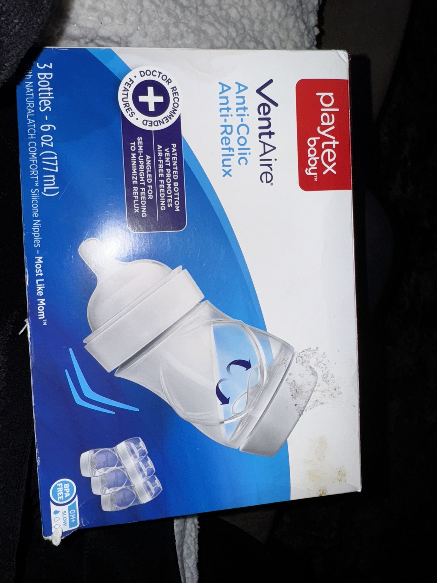 Playtex Ventaire Anti Colic Anti Reflex New In Box