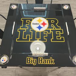 Custom Pittsburgh Steelers Domino Table