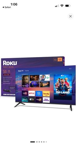 Roku Select Series 55" 4K HDR QLED TV