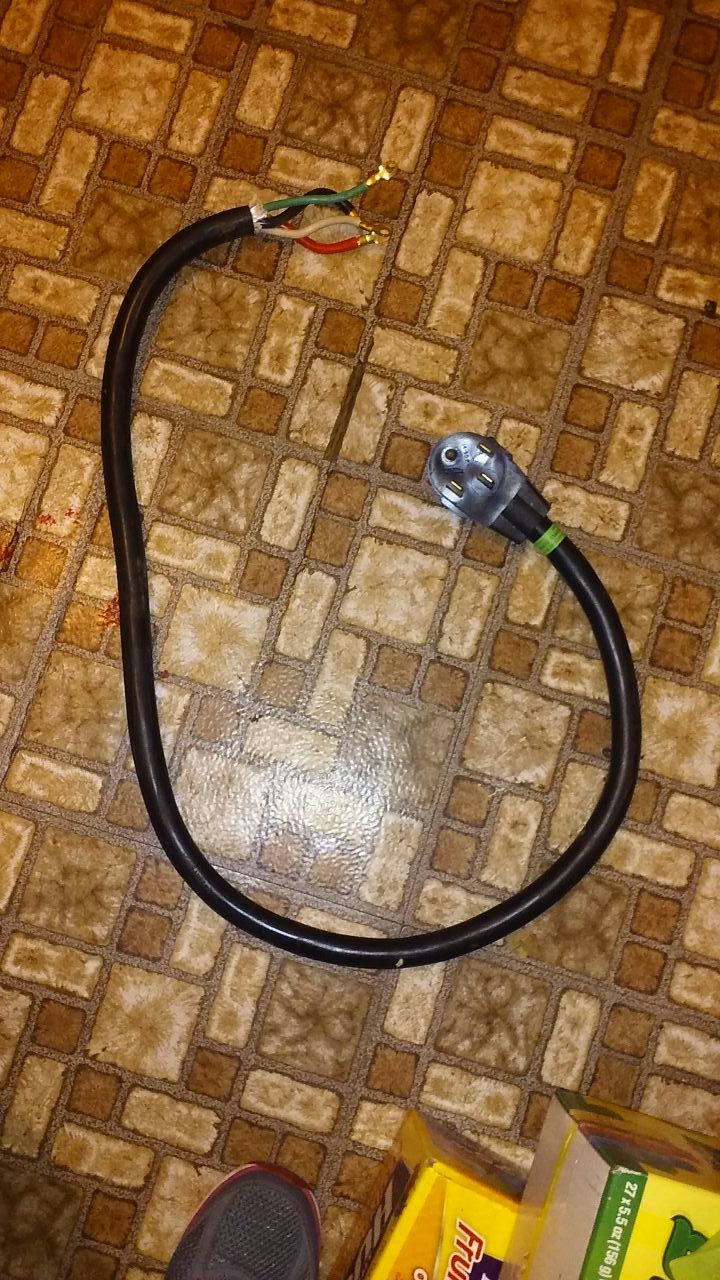 Stpve 4 prong wire