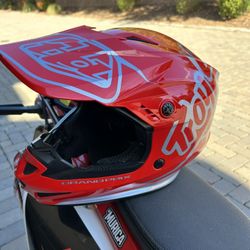 Off Road Helmet And Glasses 