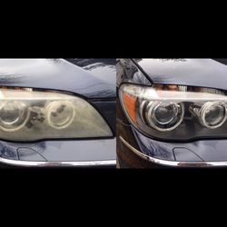 Professional Headlight Restoration 