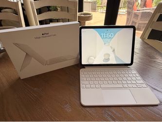 Apple iPad (A16) 128GB Wi-Fi + Cellular + Magic Keyboard Folio - Like New