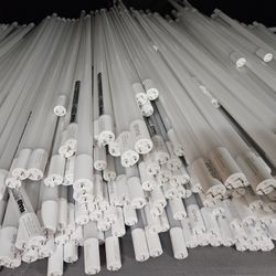 Many 4ft LED T8/12 Direct Wire Replacement Bulbs