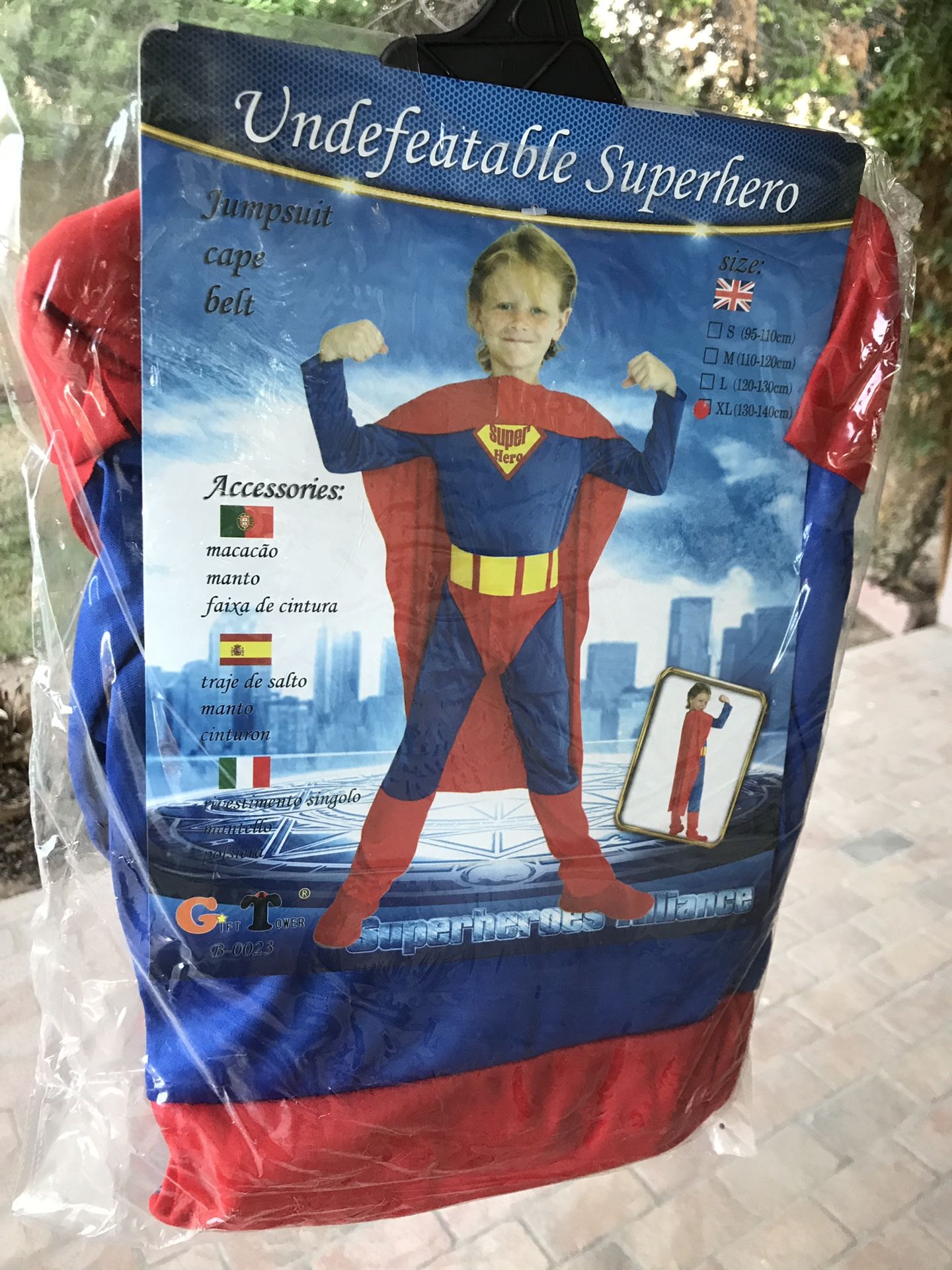 Super hero Halloween costume