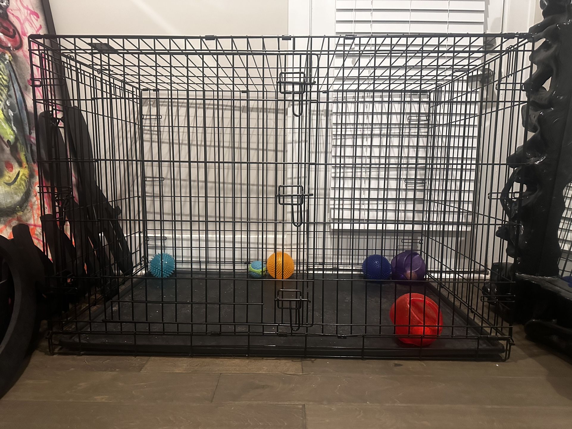 Top Paw 48” Folding Crate