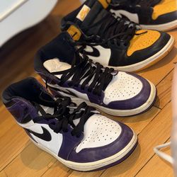 *USED* Air Jordan 1 High Court Purple (Size 10.5M)