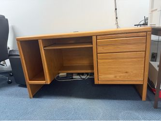 Vintage wood desk