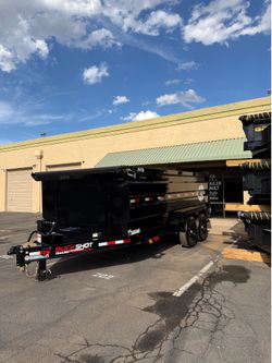 2026 Buckshot 7x16x4 Dump Trailer