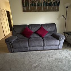 Reclining 3-Seater Sofa – Great Condition!
