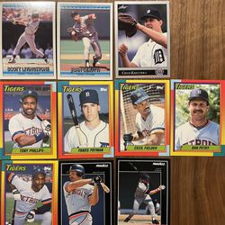 80s-90s Detroit Tigers Baseball