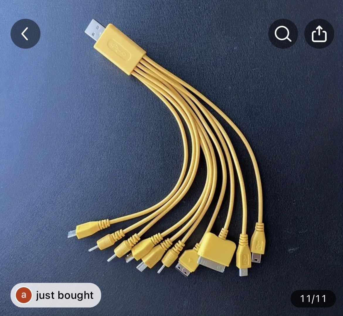 High Quality Multifunctional Ten-in-one Charging Cable