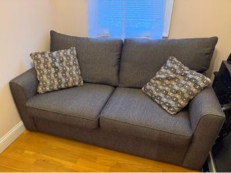 *PriceDrop* Raymour&Flanigan sleeper sofa gray (full)