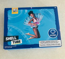 shell tube inflatable pool float