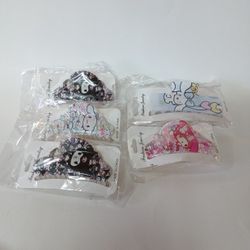 New Sanrio Hair Clips Set Of 5 (Must Pick Up