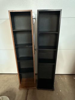 Media storage towers