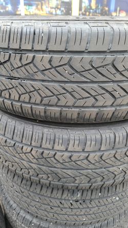 225 65 17 (2) HIGH TREAD all season used tires free installation YOKOHOMA