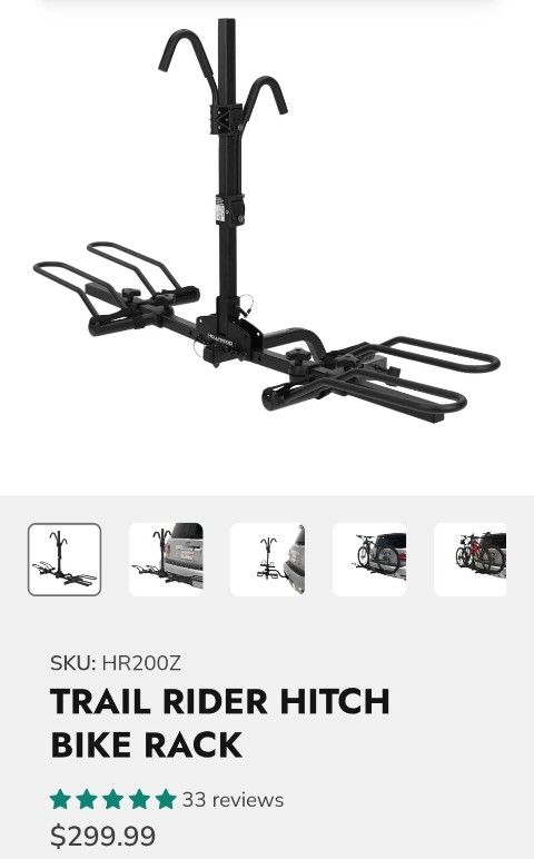 Trail Rider Hitch Bike Rack — never used