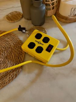 Extension para electrisidad como nuevo y grueso