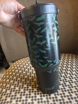 Ello tumbler bat pattern Brand New