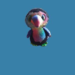 Ty's Beanie Boos Beaks The Parrot 