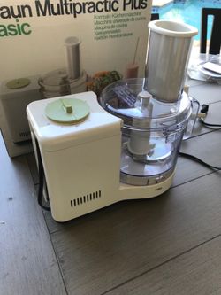 Braun food processor made in Germany, multipractic plus like new