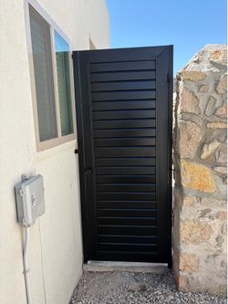 Side gates modern coverup