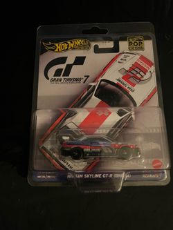 Hot Wheels Pop Culture Gran Turismo Nissan Skyline GTR R34