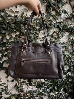 Coach Brown Leather Satchel Handbag