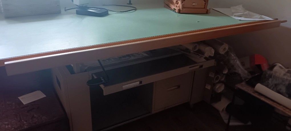Extra Large Mayline Drafting Architects Table 