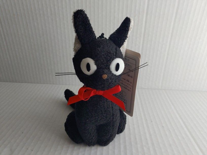 Kiki's Delivery Service - 6" Black Cat Jiji  Stuffed Plush Toy with tags