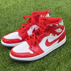 Nike Air Jordan 1 Mid SE Barcelona Sweater Size 12