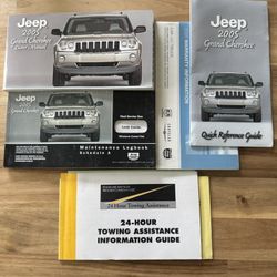 JEEP: 2005 Cherokee, Manuals