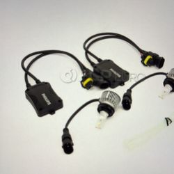 Philips H11 LED Headlight Bulbs And Adapter Canbus 