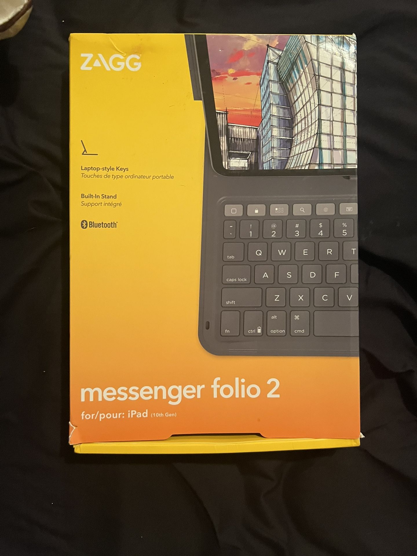 Bluetooth Keyboard For iPad A 16 And 10 Th Generation 