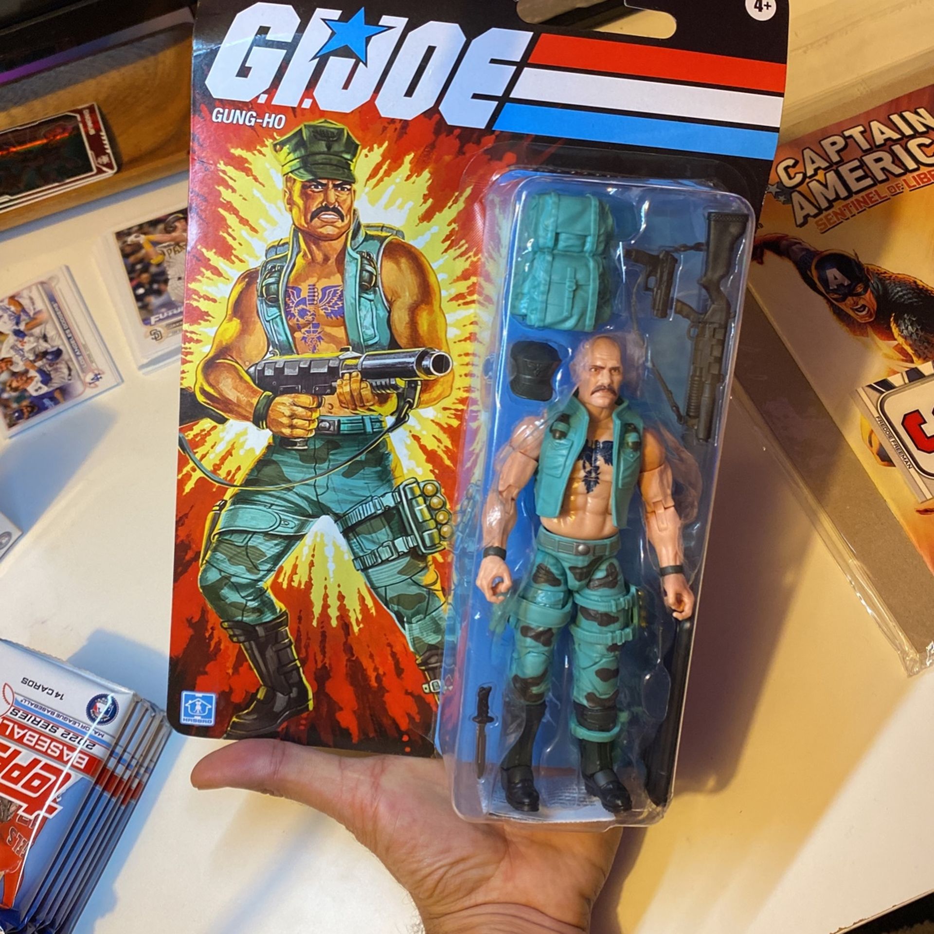 GI Joe Classified Series Retro Cardback 6" GUNG-HO (Walmart Exclusive) 2022