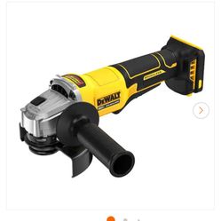 DEWALT 20V MAX Cordless Brushless 4-1/2 in. Angle Grinder with Paddle Switch (Tool Only)