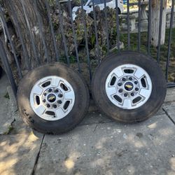 Firestone Silverado Tires & Rims 17”