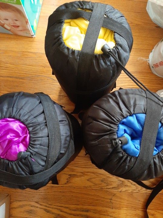 3 Sets of Sleeping Bags