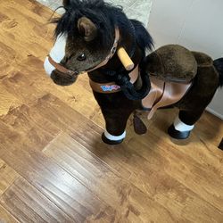 Model U® Horse Ride-On Toy Age 3–4 – Brown