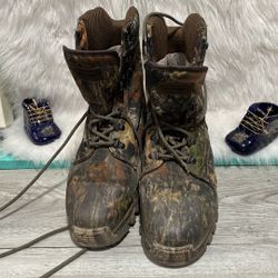 Wolverine King Caribou IV Mossy Oak Country Boots size 10 M
