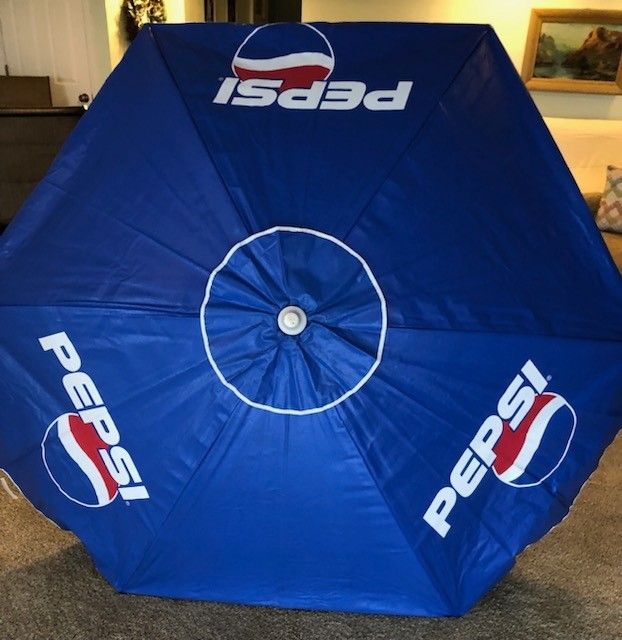 'Pepsi' Patio Umbrella MUST SELL