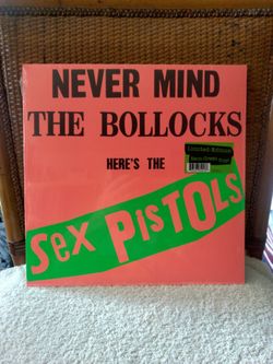 Sex Pistols - Never Mind The Bollocks. On Neon Green colored Vinyl. New Sealed