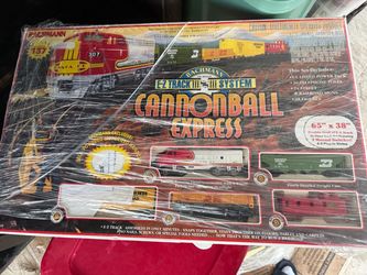 Bachmann Cannonball Express HO Scale Train Set