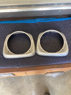 Pair of headlight doors off of 1965 Ford pick up