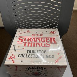 Strangers Things Tabeltop Collectors Box Netflix