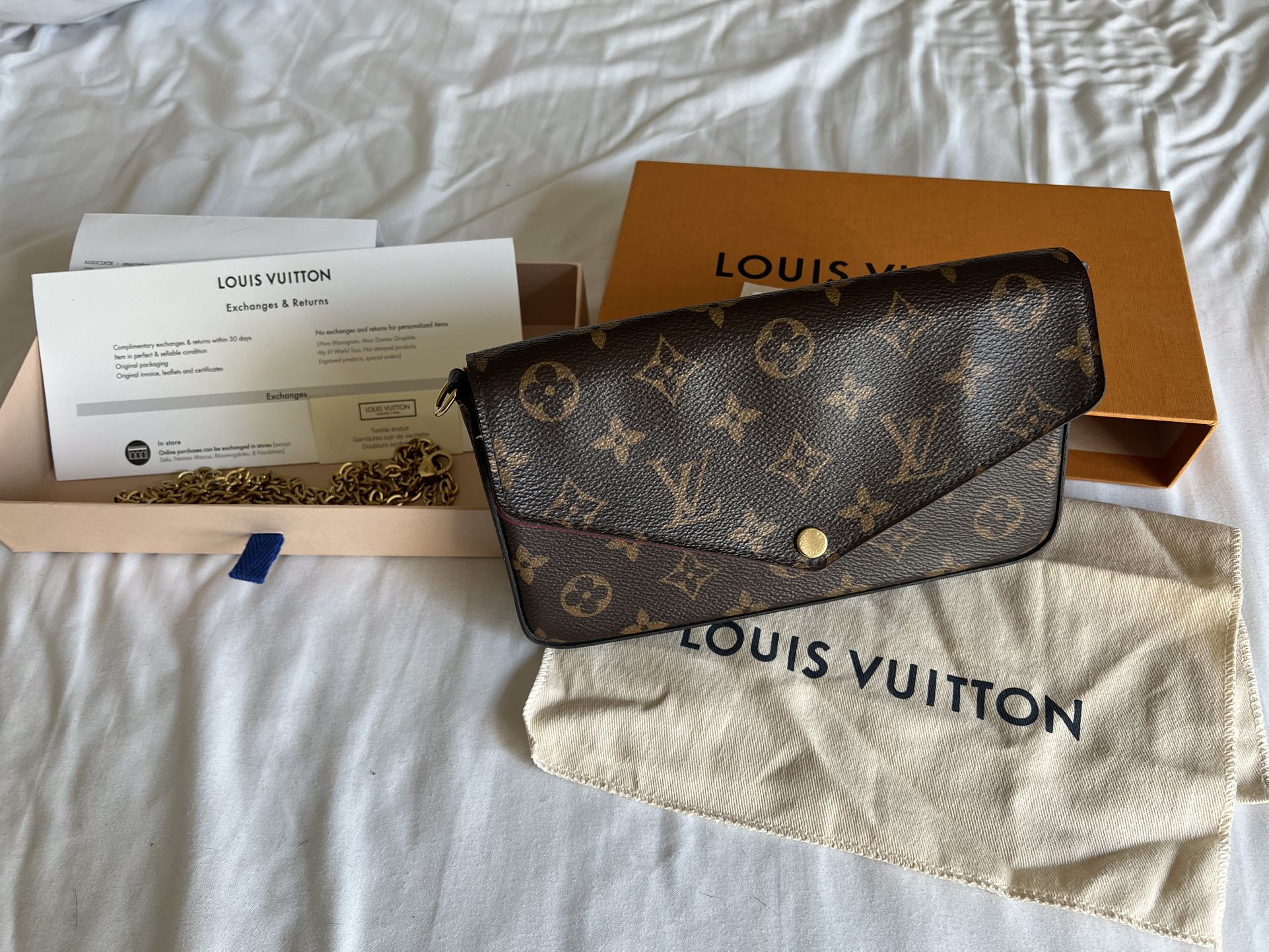Louis Vuitton Felicie Pochette for Sale in Glendale, AZ - OfferUp